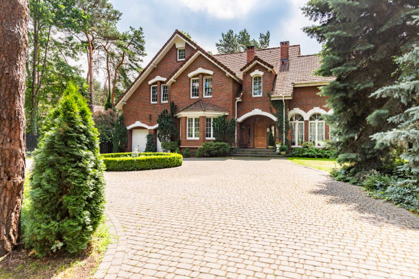 Permeable Paver Driveway in Peabody, MA
